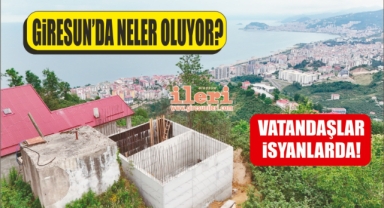 Giresun’da neler oluyor? Vatandaşlar isyan bayrağını çekti!