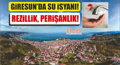 Giresun’da su isyanı! Tam bir rezillik, tam bir perişanlık!