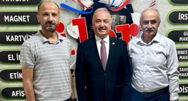 Giresun Milletvekili Temür, Giresun'da basın mensuplarını ziyaret etti