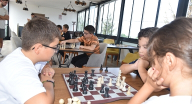 Giresun'un Görele ilçesinde satranç heyecanı yaşandı