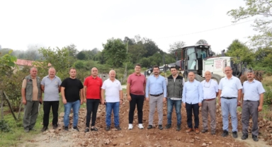 Giresun’un o ilçesinde büyük mutluluk… Meşepınar yolu yapılıyor