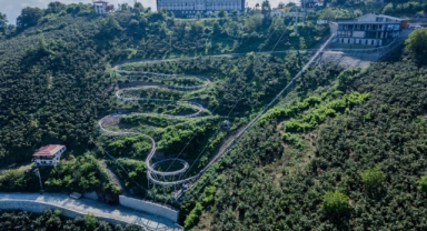 Karadeniz'in ilk dağ kızağı… O kentin yeni çekim merkezi oldu