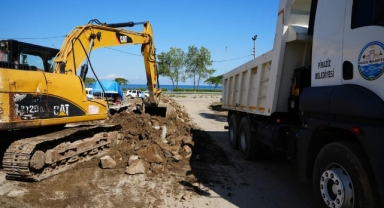Piraziz’de Altyapı ve Yol Yenileme Çalışmaları Hız Kesmeden Devam Ediyor