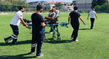 Samsun'da kalp krizi geçiren kişiye ambulans helikopterle müdahale