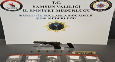 Samsun'da uyuşturucu operasyonu: 25 gözaltı