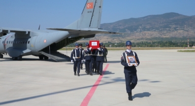 Şehit Jandarma Uzman Onbaşı Doğan Kızılateş'in naaşı memleketi Tokat'a getirildi