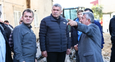 Başkan Sıbıç, Bulancak'taki çalışmaları yerinde inceledi