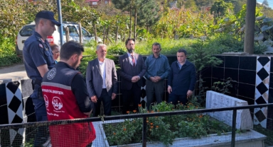 Espiye Kaymakamı Kavanoz'dan şehit aileleri ve gazilere ziyaret