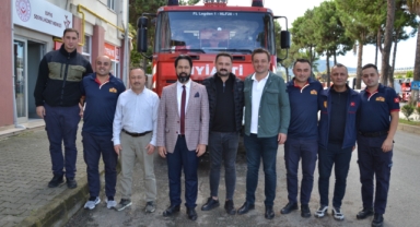 Espiye Müftüsü Osman Gülbe'den İtfaiye Teşkilatına Ziyaret