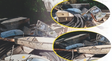 Giresun’da, AKSA Çoruh Elektrik’ten tepki çeken uygulama: Sokak aydınlatma lambalarını söktüler