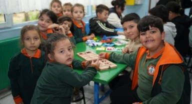 Giresun’da çocuklar zeka oyunları sınıfına kavuştu