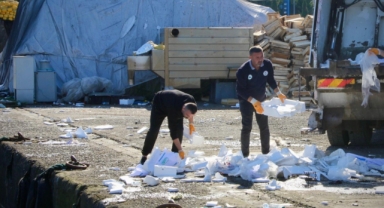 Giresun'da Kumyalı Balıkçı Barınağı Pırıl Pırıl Yapıldı