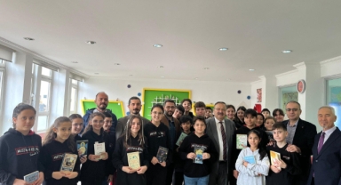 Giresun'da öğrenciler Anadolu Mektebi projesiyle kitaplarla buluşuyor