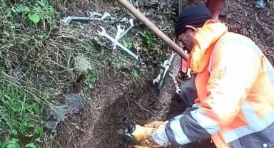 Giresun’un o ilçesinde su arızalarına hızlı çözüm