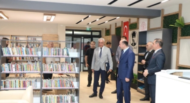 Giresun Valiliği Halk Kütüphanesi Yakında Hizmete Açılıyor: Vali Serdengeçti İncelemelerde Bulundu