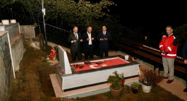 Giresun Valisi Serdengeçti, Şehit Ailesini Ziyaret Etti