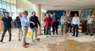 Müdür Bulut, Giresun Prof. Dr. A. İlhan Özdemir Devlet Hastanesi’nde incelemelerde bulundu