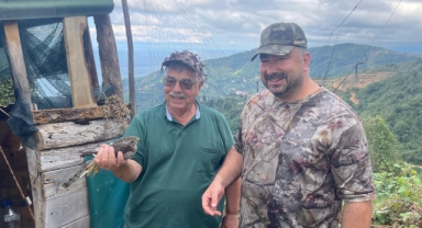 Rize'de 'atmaca'cılık geleneği nesilden nesile sürdürülüyor