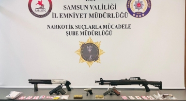 Samsun’da eş zamanlı uyuşturucu operasyonu: 17 gözaltı