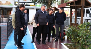 Bulancak Belediye Başkanı Sıbıç, çalışmaları inceledi