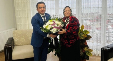 Espiye Kaymakamı Ahmet Kavanoz’dan, Emekli Öğretmene Ziyaret