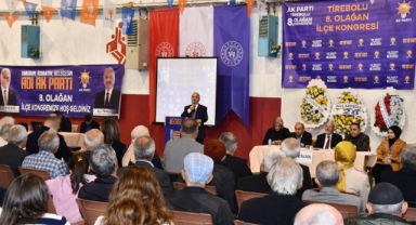 Giresun'da AK Parti Tirebolu 8. Olağan Kongresi gerçekleştirildi