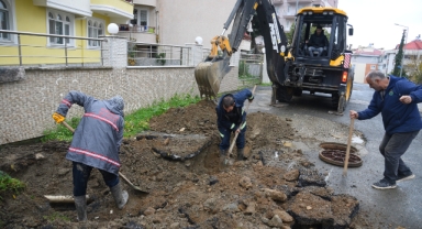 Giresun'da Yol, Kaldırım ve Altyapı Yenileme Çalışmaları Devam Ediyor