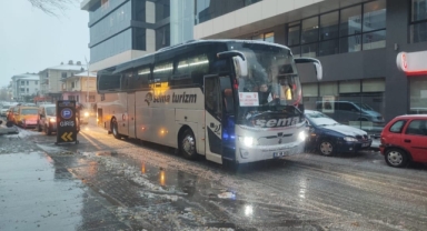 Giresun ekibi Erzincan’da tipiye yakalandı, mahsur kaldı!