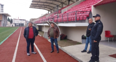 Giresun Emniyetinden Bulancak İlçe Stadı’na Ziyaret