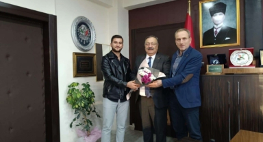 Giresun Gençlik ve Spor İl Müdürü Ergün’den, İl Milli Eğitim Müdürü Tosunoğlu'na Ziyaret
