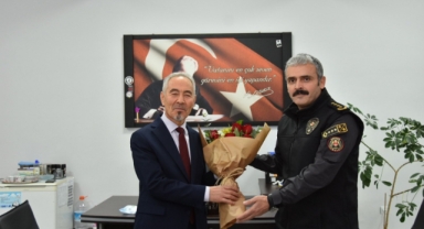 Giresun İl Emniyet Müdürü Çelebi’den, Mustafa Kemal Ortaokulu'na ziyaret