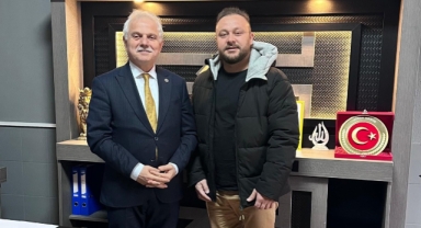 Giresun Milletvekili Elmas, Teyyaredüzü Mahalle Muhtarı Demir’i Ziyaret Etti