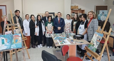 Giresun Vali Yardımcısı Alpaslan Altınışık, Güzel Sanatlar Lisesini Ziyaret Etti
