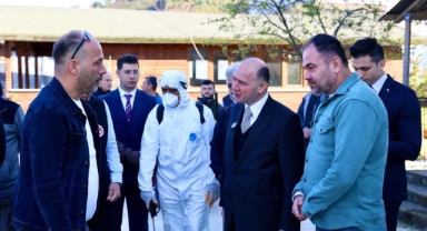 Giresun Valisi Serdengeçti, Tarım Mücadelesi ve Eğitim Destekleriyle İlçelerde