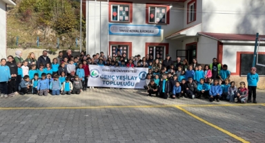 Giresun Yeşilay gönüllülerinden, çocuklara sağlıklı yaşam eğitimi