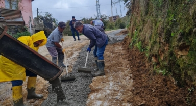 Görele’de Üst Yapı Çalışmaları Devam Ediyor