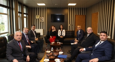 Ordu Büyükşehir Belediye Başkanı ve Bursa Heyetinden, Giresun Fındık Araştırma Enstitüsüne Ziyaret