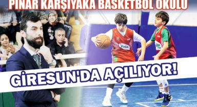 Pınar Karşıyaka Basketbol Okulu Giresun'da Açılıyor