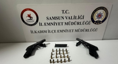 Ruhsatsız silah operasyonunda bir yakalama