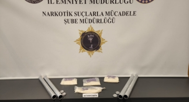 Samsun'da alüminyum borulara gizlenmiş uyuşturucu bulundu