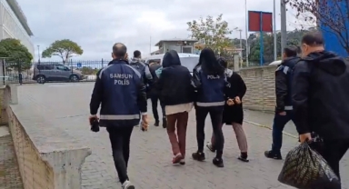 Samsun'da evden 700 bin liralık altın çalan 3 kişi yakalandı