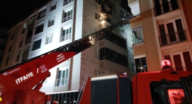 Samsun’da yangın: Evde mahsur kalanları itfaiye kurtardı