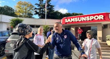 Samsunspor kafilesi, Galatasaray maçı için yola çıktı