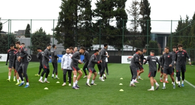 Ümit Milli Futbol Takımı, Sırbistan maçı hazırlıklarını tamamladı
