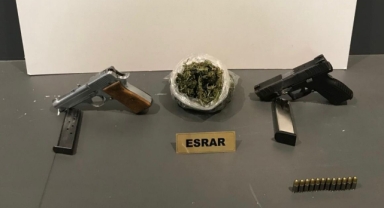 Uyuşturucu ve silah operasyonu: 4 gözaltı