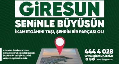 Başkan Köse’den İkametgâh Çağrısı: ‘Giresun’a Sahip Çıkalım’