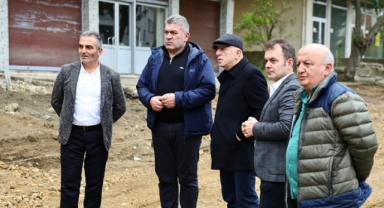 Bulancak Belediye Başkanı Sıbıç, Çalışmaları Yerinde İnceledi 