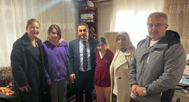 Espiye Kaymakamı Ahmet Kavanoz, vatandaşlarla bir araya geldi
