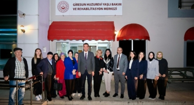 Giresun Belediye Başkanı Köse, Huzurevi Sakinlerinin Yeni Yılını Kutladı