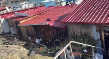 Giresun’da fırtına yıktı, geçti!